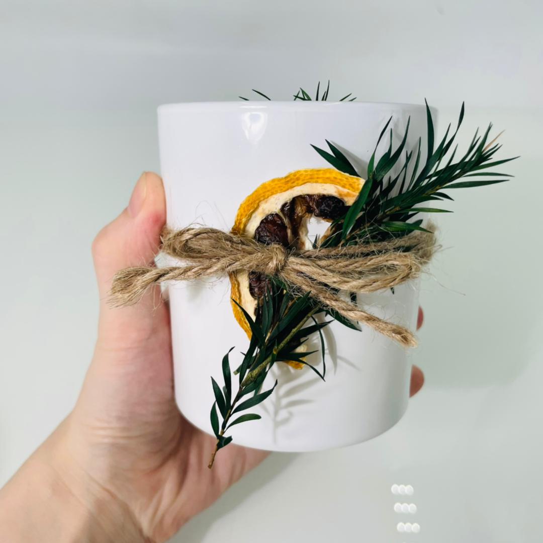 Duftkerzen Pfirsich/ Oolong Tee